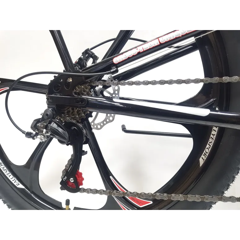 Rower Górski Męski Damski 26 Młodzieżowy MTB Tarcze Stopka Światła Dzwonek