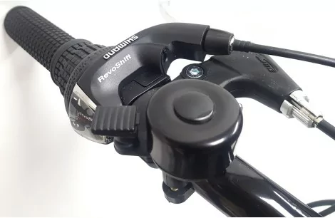 Rower Górski Męski Damski 26 Młodzieżowy MTB Tarcze Stopka Światła Dzwonek