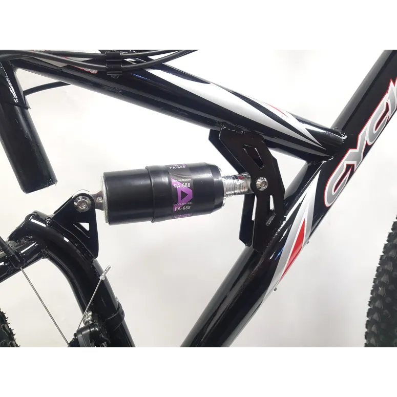 Rower Górski Męski Damski 26 Młodzieżowy MTB Tarcze Stopka Światła Dzwonek