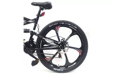 Rower Górski Męski Damski 26 Młodzieżowy MTB Tarcze Stopka Światła Dzwonek