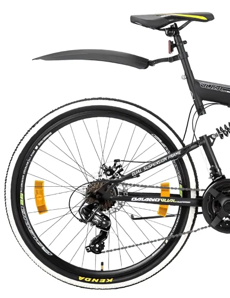 Rower Górski Męski Damski 26 MTB Młodzieżowy Tarcze Cyngle Dzwonek Góral