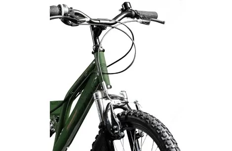 Rower Górski Dziecięcy 20 MTB Chłopięcy Dzwonek Góral Pełna Amortyzacja