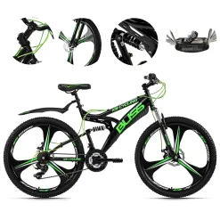 Rower Górski Damski Męski 26 Amortyzacja Tarcze Mechaniczne Błotniki