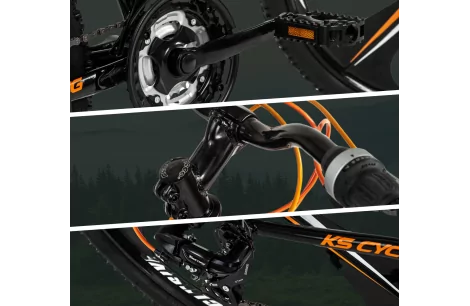 Rower Górski Damski Męski 26 Amortyzacja Tarcze Mechaniczne Błotniki