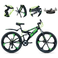 Rower Górski Młodzieżowy Damski Męski 26 MTB Tarcze Amortyzacja Błotniki