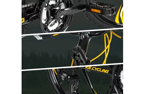 Rower Górski Młodzieżowy 26 MTB Tarcze Amortyzacja Damski Męski Błotniki