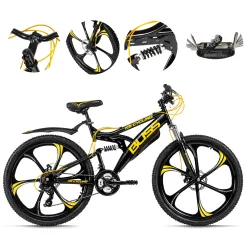 Rower Górski Młodzieżowy 26 MTB Tarcze Amortyzacja Damski Męski Błotniki