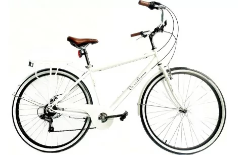 Rower Miejski 28 Męski Bagażnik Oświetlenie Dzwonek Stopka Błotniki Tarcza