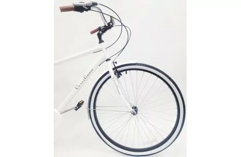 Rower Miejski 28 Męski Bagażnik Oświetlenie Dzwonek Stopka Błotniki Tarcza