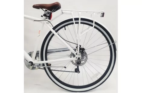 Rower Miejski 28 Męski Bagażnik Oświetlenie Dzwonek Stopka Błotniki Tarcza