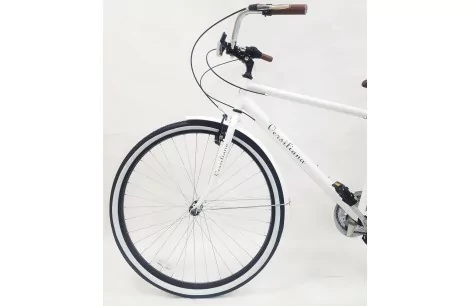 Rower Miejski 28 Męski Bagażnik Oświetlenie Dzwonek Stopka Błotniki Tarcza