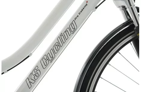 Rower Trekkingowy Damski 28 Stopka Turystyczny Bagażnik Oświetlenie Dzwonek