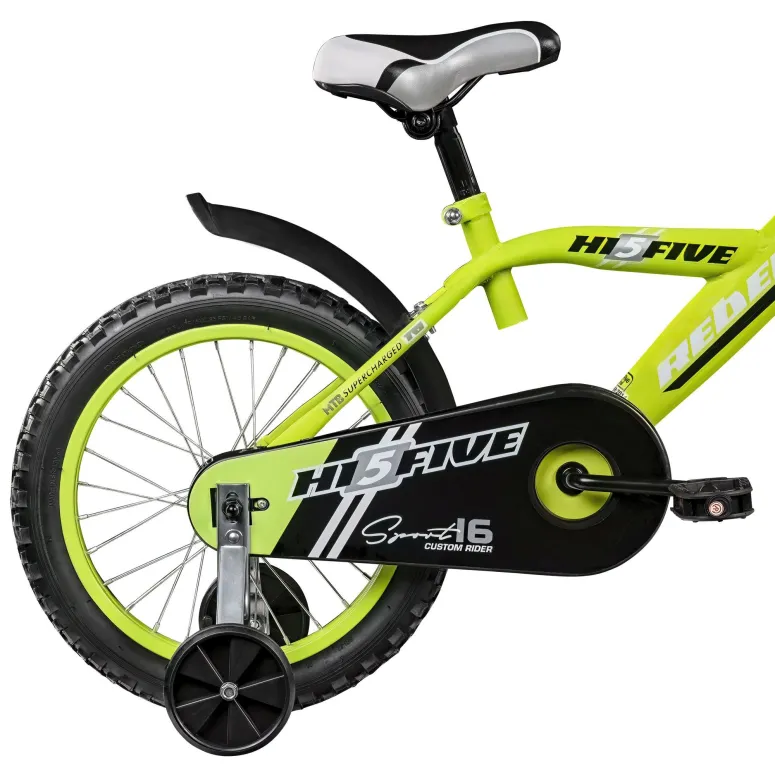 Rower Dziecięcy 16 Dziewczęcy Chłopięcy Stal Błotniki Dzwonek Kółka Boczne