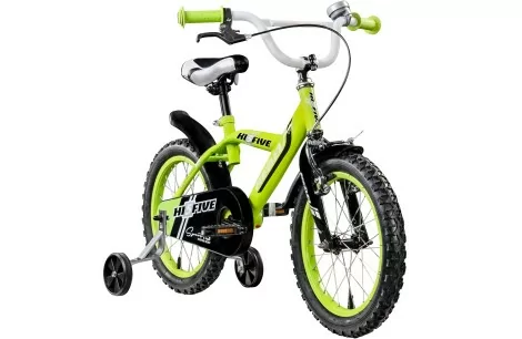 Rower Dziecięcy 16 Dziewczęcy Chłopięcy Stal Błotniki Dzwonek Kółka Boczne