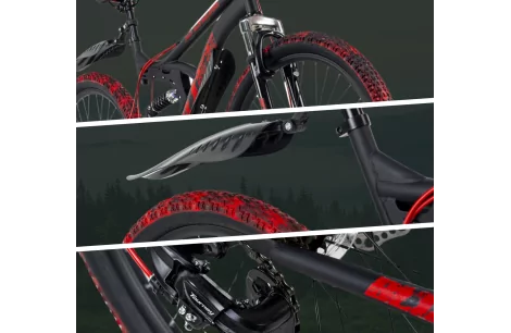 Rower Górski 26 MTB Pełna Amortyzacja Góral Hamulce Tarczowe Młodzieżowy