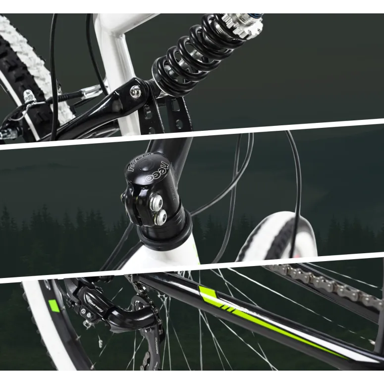 Rower MTB Górski 26 Terenowy Amortyzacja Męski Damski Młodzieżowy Hardtail