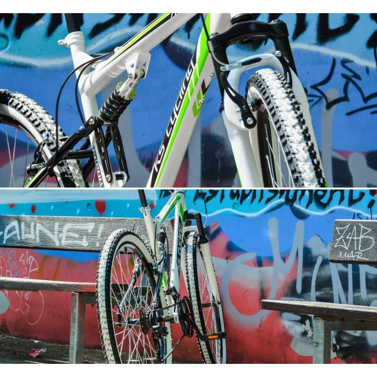 Rower Górski 26 Full Amortyzacja MTB Młodzieżowy Męski Damski Góral Dzwonek