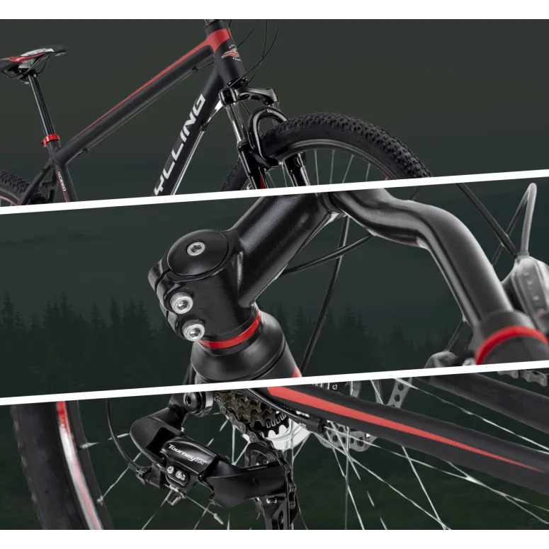 Rower Górski Damski Męski 26 MTB Aluminiowy Hamulce Tarczowe Cyngle Góral