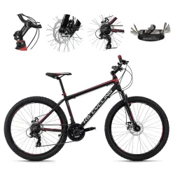 Rower Górski Damski Męski 26 MTB Aluminiowy Hamulce Tarczowe Cyngle Góral