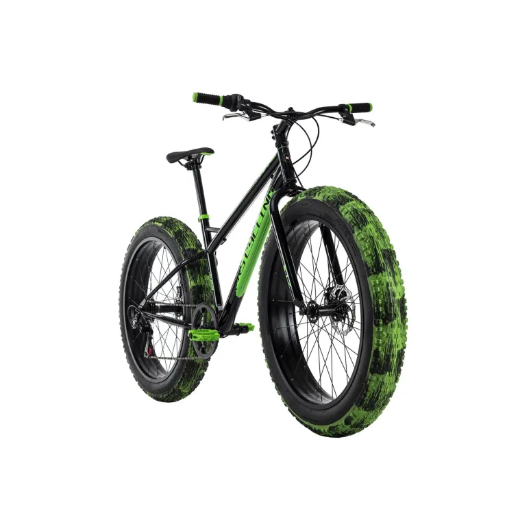 Rower Fatbike Grube Opony 26 Terenowy Hamulce Tarczowe Młodzieżowy Stalowy