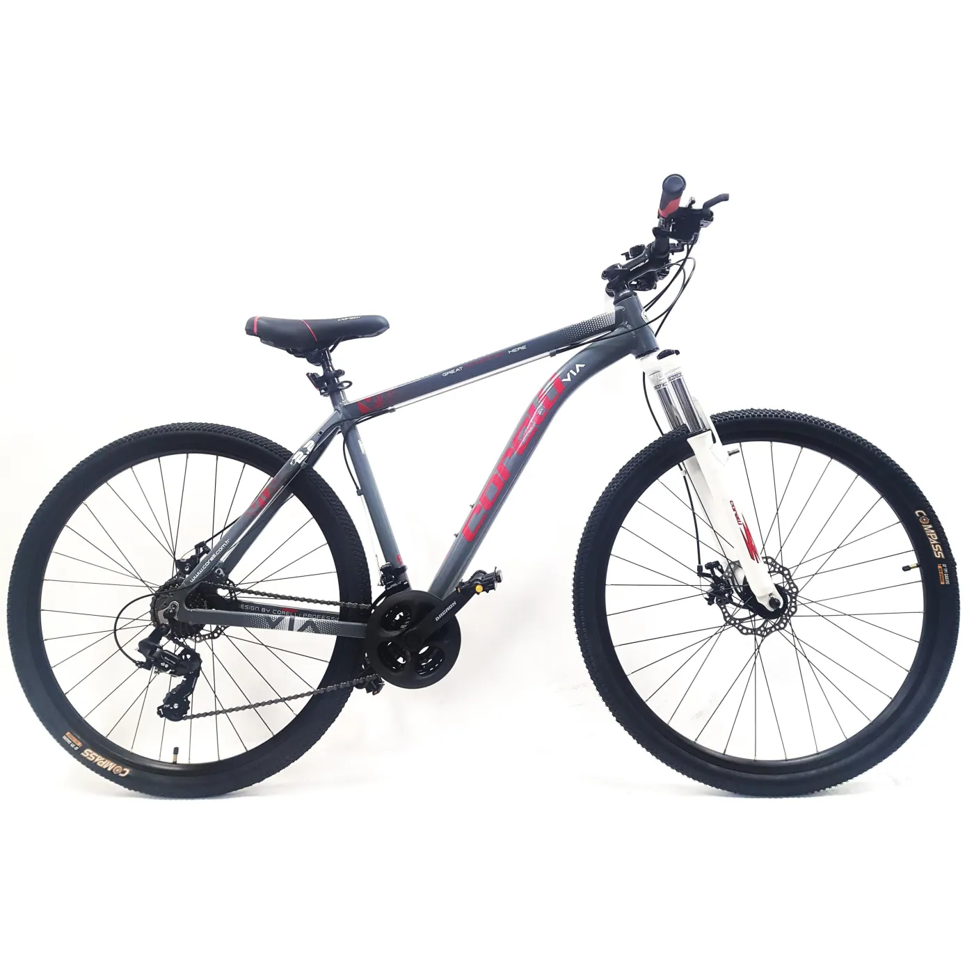 Rower Górski Damski Męski 29 ALU MTB Tarcze Hardtail Cyngle Dzwonek Góral