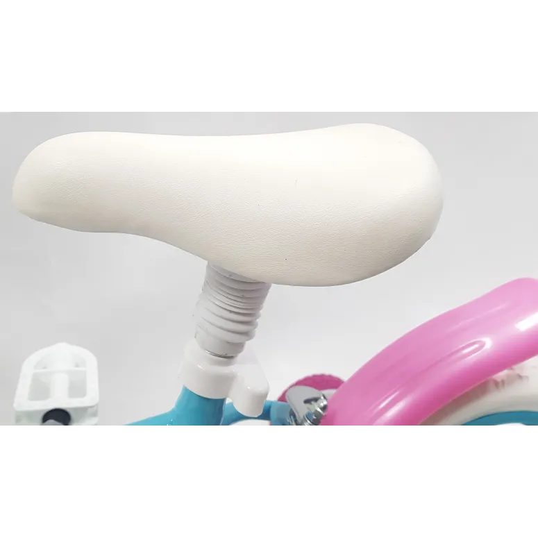 Rower Dziecięcy FROZEN 12 Stalowy Dziewczęcy 2 lata Kraina Lodu Koła Boczne