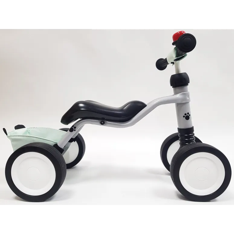 Rowerek Biegowy Dziecięcy Stalowy Koła FLOAT 1,5 roku + Koszyczek Dzwonek