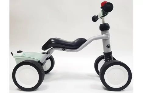 Rowerek Biegowy Dziecięcy Stalowy Koła FLOAT 1,5 roku + Koszyczek Dzwonek