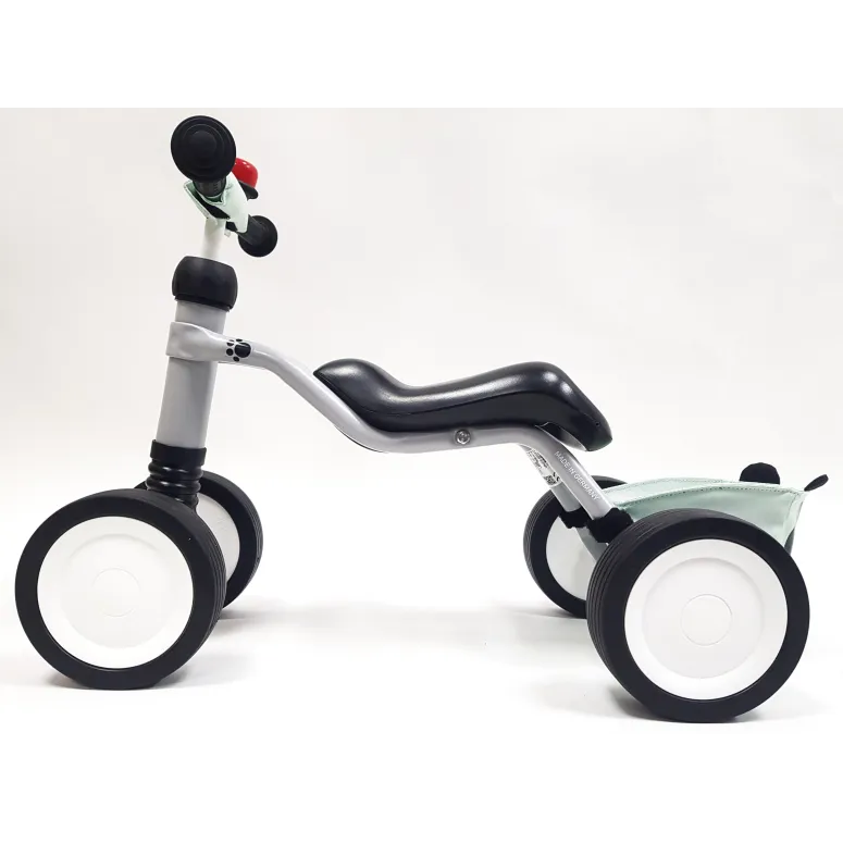 Rowerek Biegowy Dziecięcy Stalowy Koła FLOAT 1,5 roku + Koszyczek Dzwonek