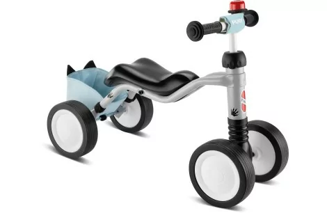 Rowerek Biegowy Dziecięcy Stalowy Koła FLOAT 1,5 roku + Koszyczek Dzwonek