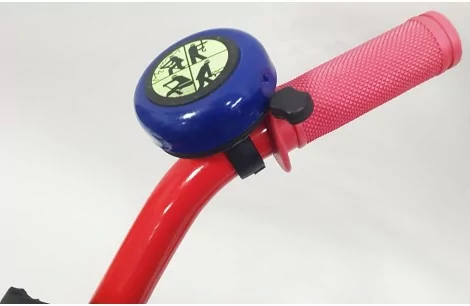 Rower Chłopięcy 18 Dziecięcy Straż Pożarna Stalowy Bagażnik Kółka Boczne