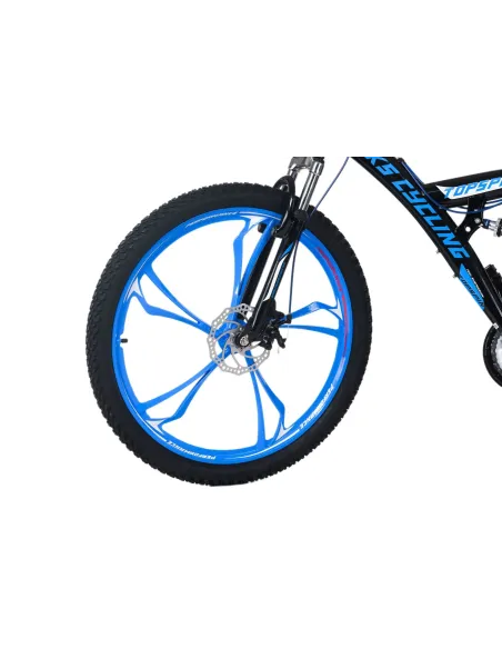 Rower Górski Męski Damski MTB Tarcze Dzwonek Hardtail Młodzieżowy Stalowy