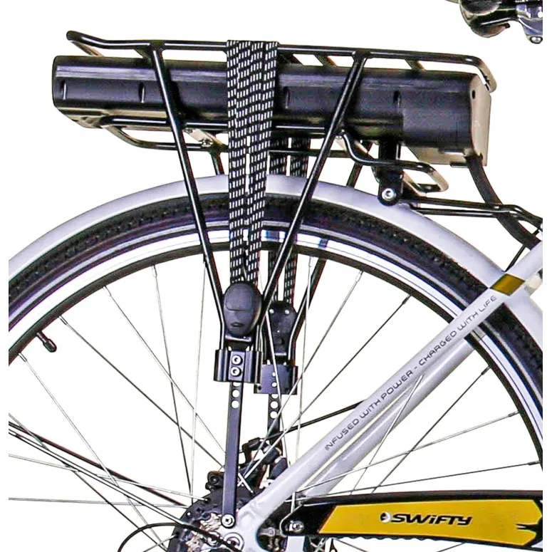 Elektryczny Rower Trekkingowy 28 Tarcze Turystyczny Bagażnik 250W 3 tryby