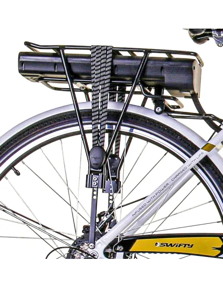 Elektryczny Rower Trekkingowy 28 Tarcze Turystyczny Bagażnik 250W 3 tryby