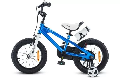 Rower Dziecięcy 16 Stalowy Boczne Kółka Dzwonek Bidon Odblaski Chłopięcy