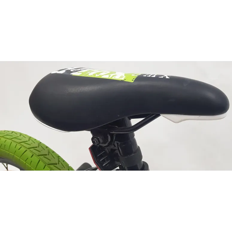 Rower BMX 16 Dziecięcy Freestyle Stalowy Dzwonek Pegi Odblaski Rotor 360