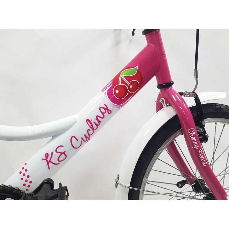 Dziewczęcy Rower Miejski Dziecięcy 20 Kontra 5+ Bagażnik Dzwonek Błotniki