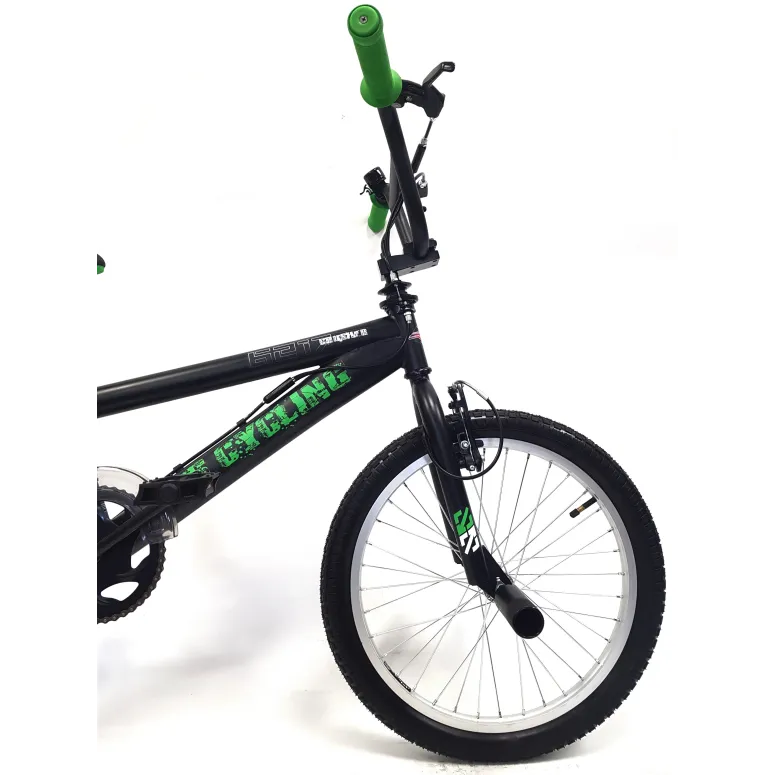 Rower BMX 20 Młodzieżowy Pegi Wyczynowy Kierownica Obrotowa 360 Freestyle