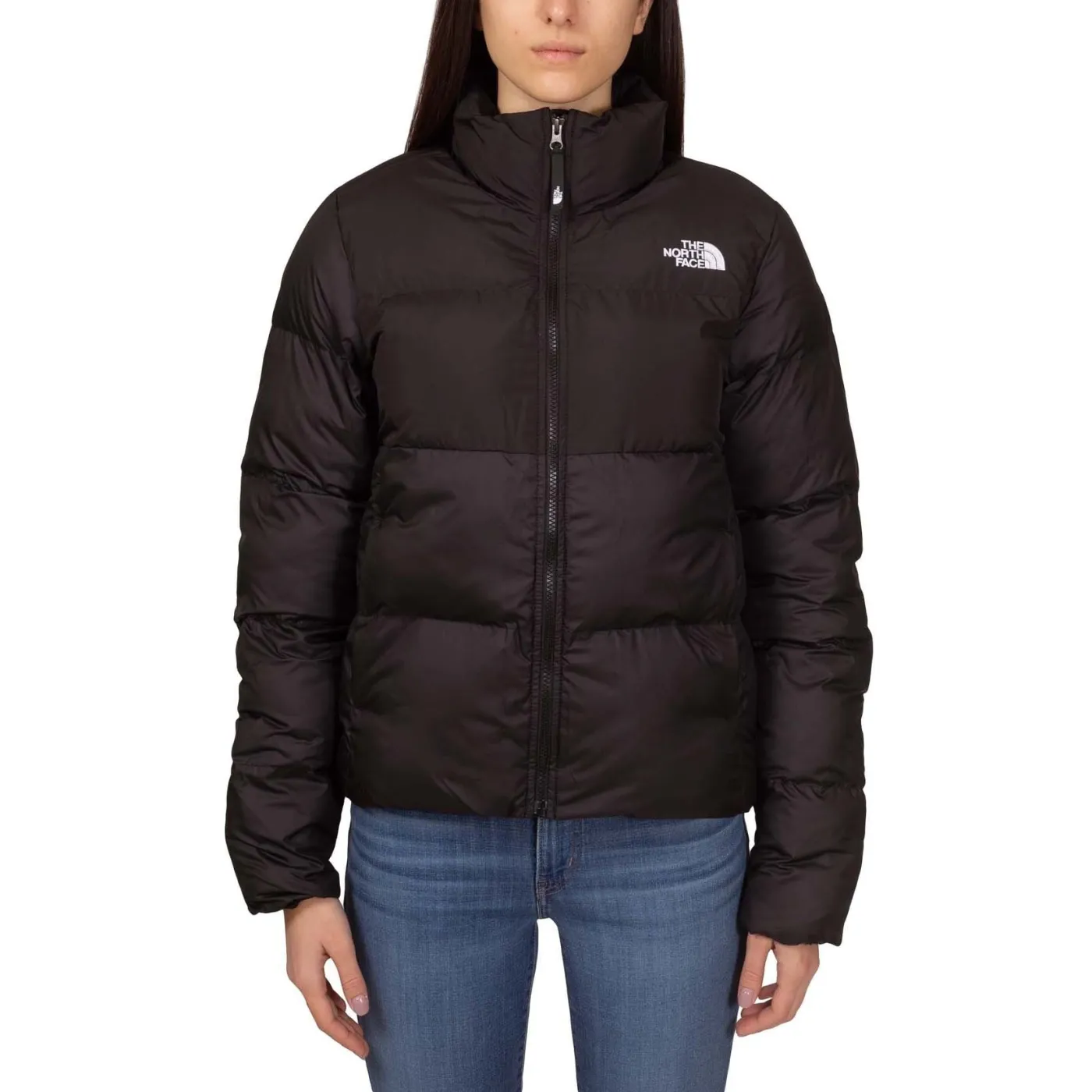 Kurtka Damska Puchowa The North Face Saikuru Suwak Regular Zimowa Logo r. L