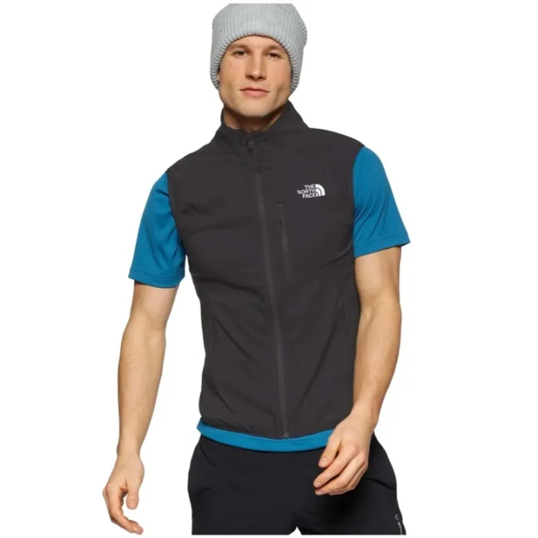 Bezrękawnik Męski The North Face NF0A4955 Sportowy Dopasowany M Kieszenie