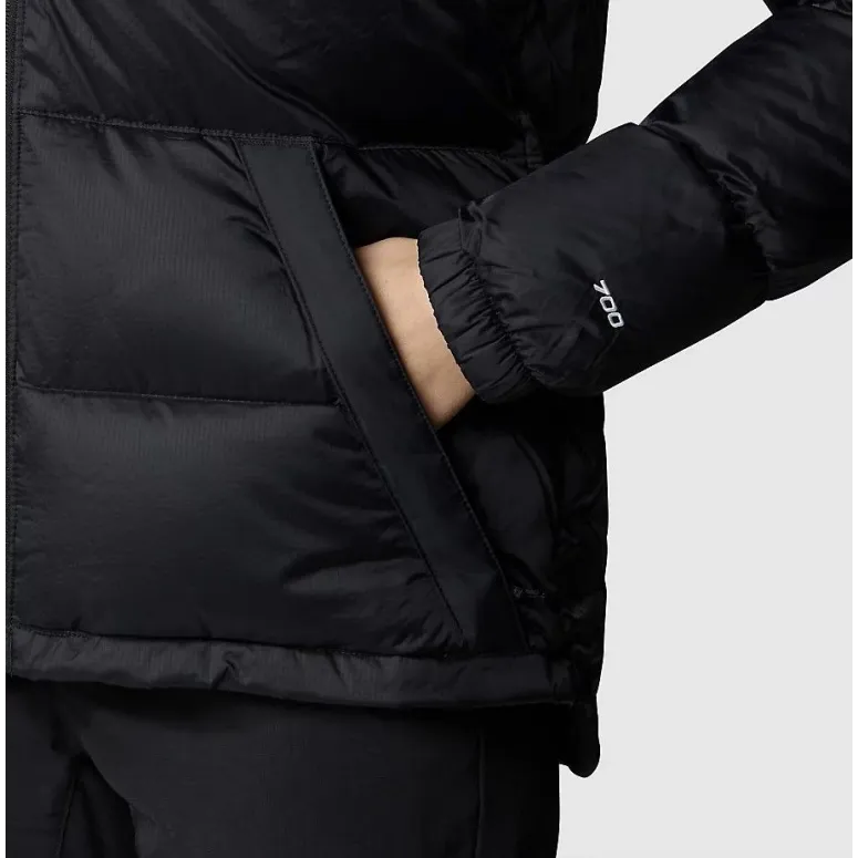 Kurtka Damska Puchowa The North Face Diablo Suwak Kaptur Oddychająca Haft S