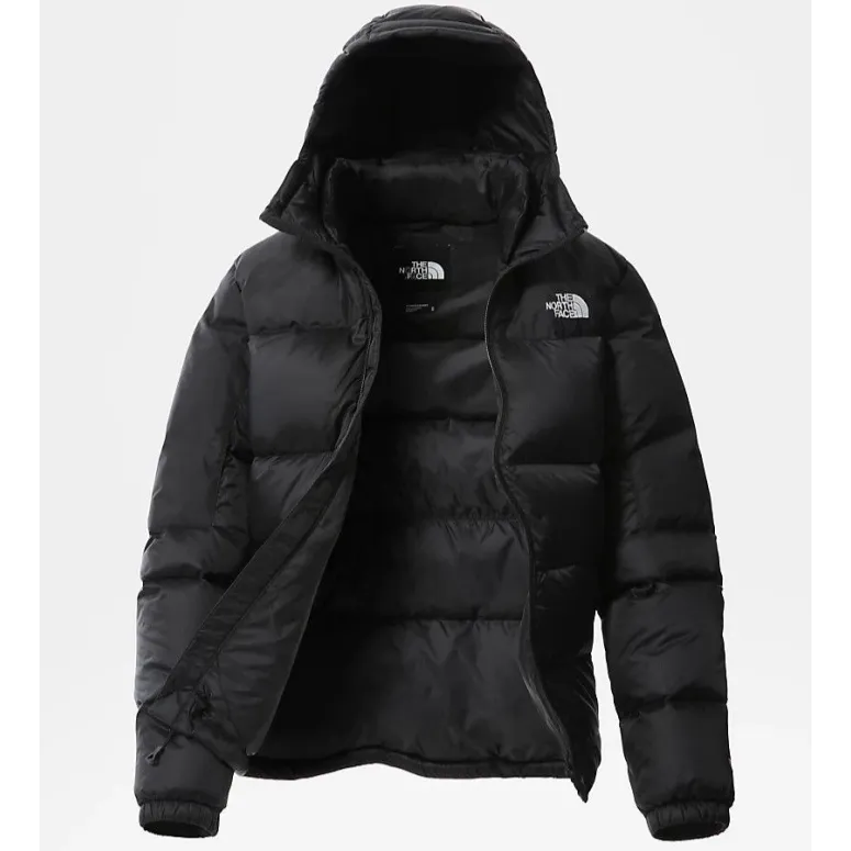 Kurtka Damska Puchowa The North Face Diablo Suwak Kaptur Oddychająca Haft S