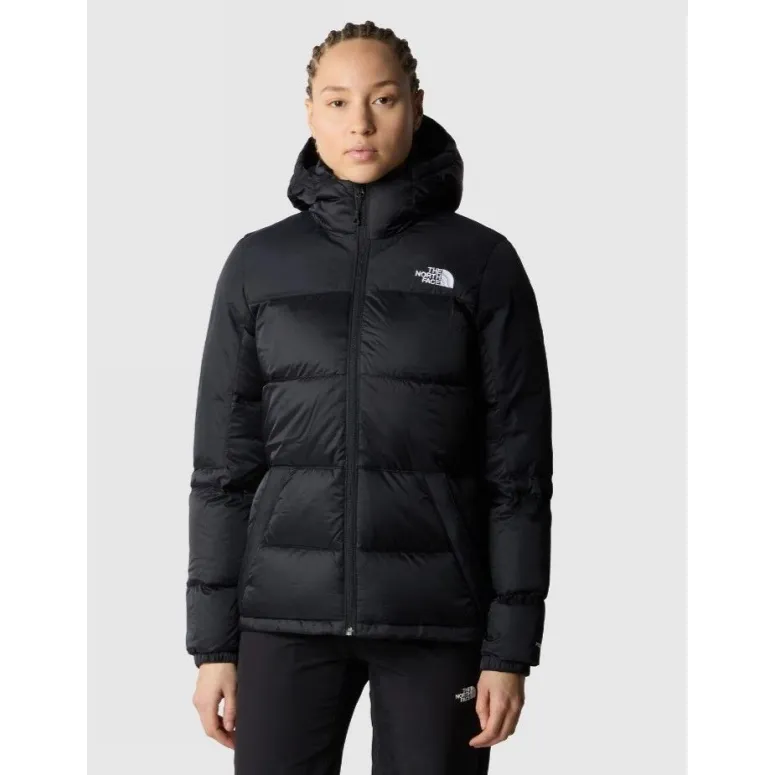 Kurtka Damska Puchowa The North Face Diablo Suwak Kaptur Oddychająca Haft S