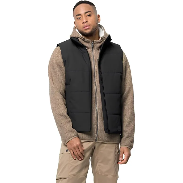 Bezrękawnik Męski Kamizelka Jack Wolfskin White Frost Vest M Wiatroszczelna