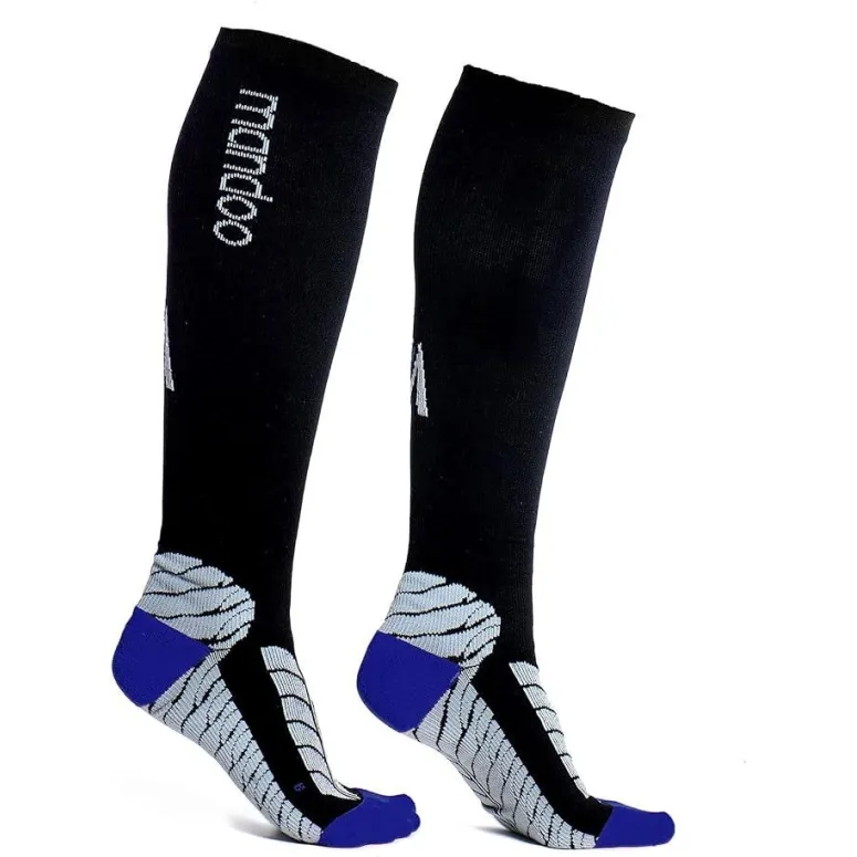 Skarpety Uciskowe Spoertowe Męskie Damskie Mandoo Podkolanówki Wysokie r. M
