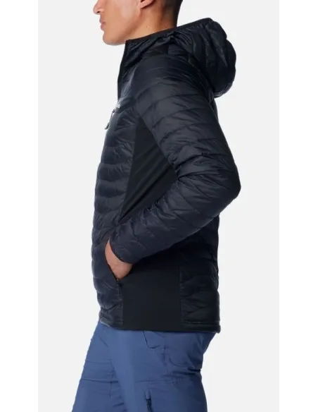 Kurtka Męska Columbia Powder Pass Rozmiar XL Wodoodporna Puchowa z Kapturem