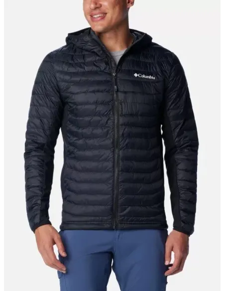Kurtka Męska Columbia Powder Pass Rozmiar XL Wodoodporna Puchowa z Kapturem