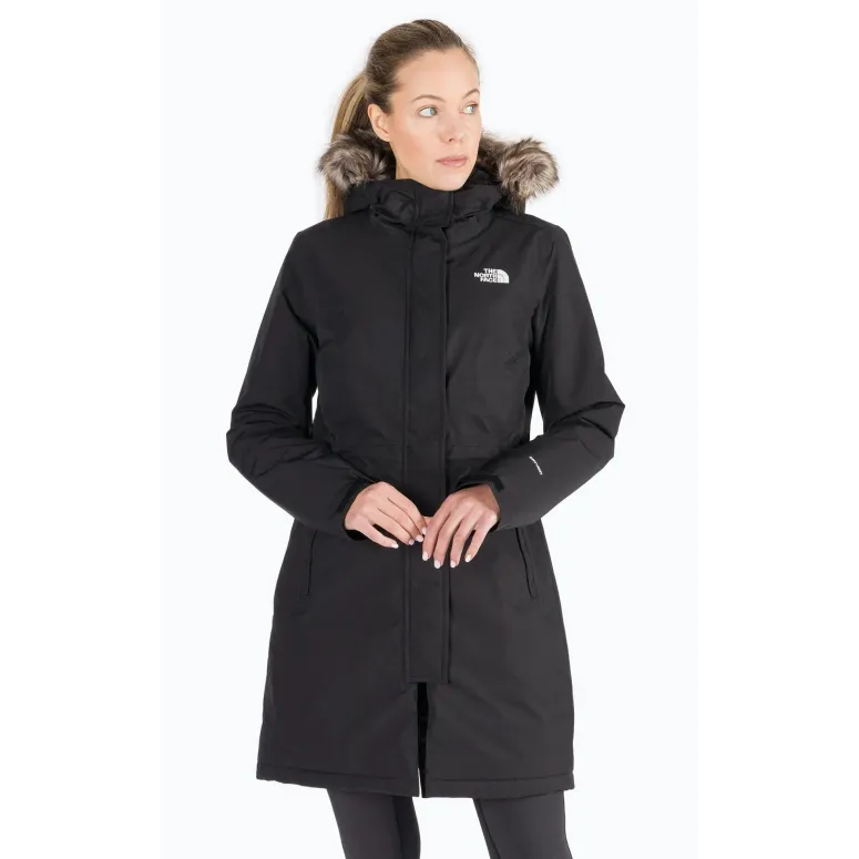 Płaszcz Zimowy Damski The North Face Zaneck Parka Rozmiar S Wodoodporna