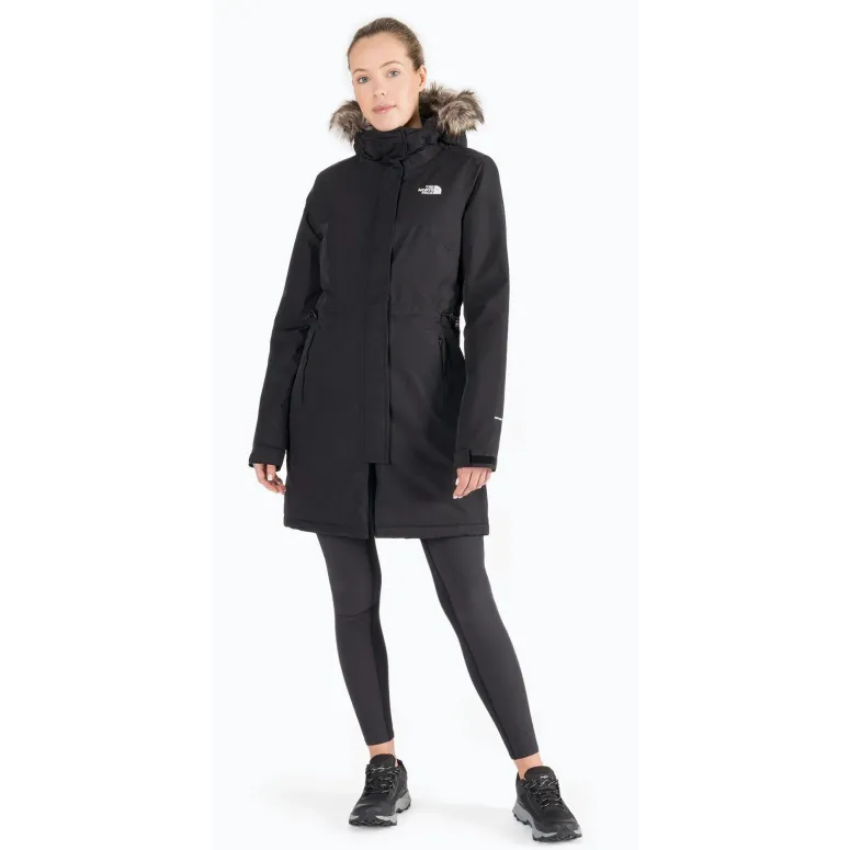 Płaszcz Zimowy Damski The North Face Zaneck Parka Rozmiar S Wodoodporna