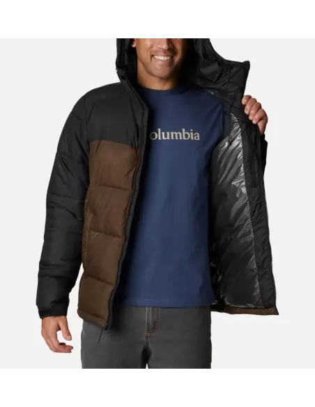 Kurtka Męska Ocieplana Puchowa Columbia Pike Lake Izolacja Zimowa Suwak XXL